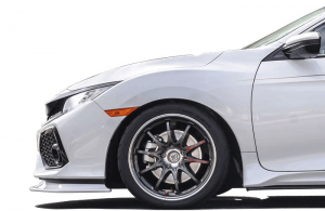 Honda Civic Front Lip Spoiler - GReddy - Carbon - 2017 Honda Civic Front Lip Spoiler - GReddy - Carbon - 2017